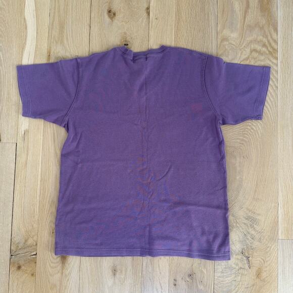 Jennifer Moore V Neck T Shirt Lavender Vintage SZ S Cotton - Picture 2 of 6